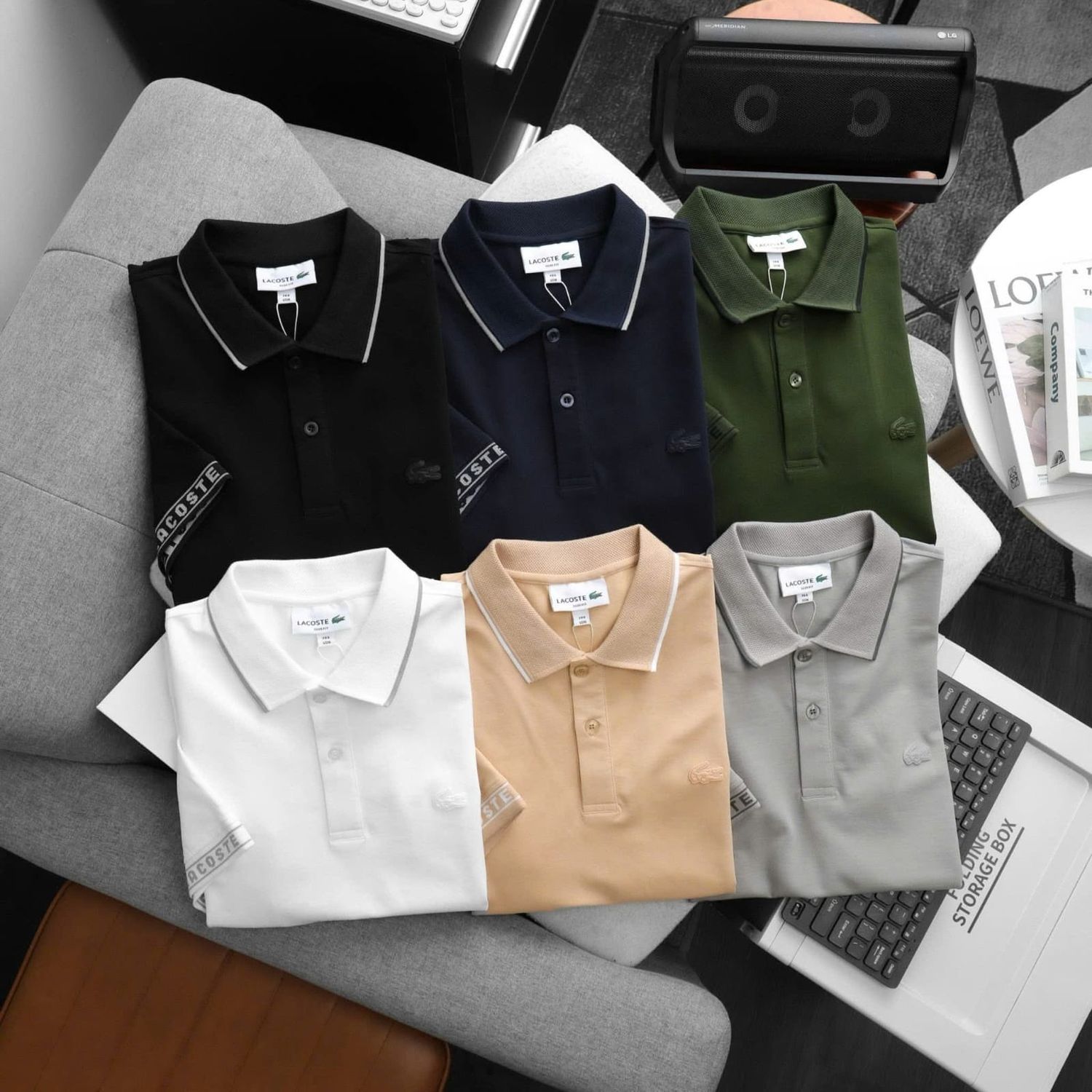 Men's Branded Premium Quality Collar Neck Half Sleeve Men's T-Shirt - 56 Pc