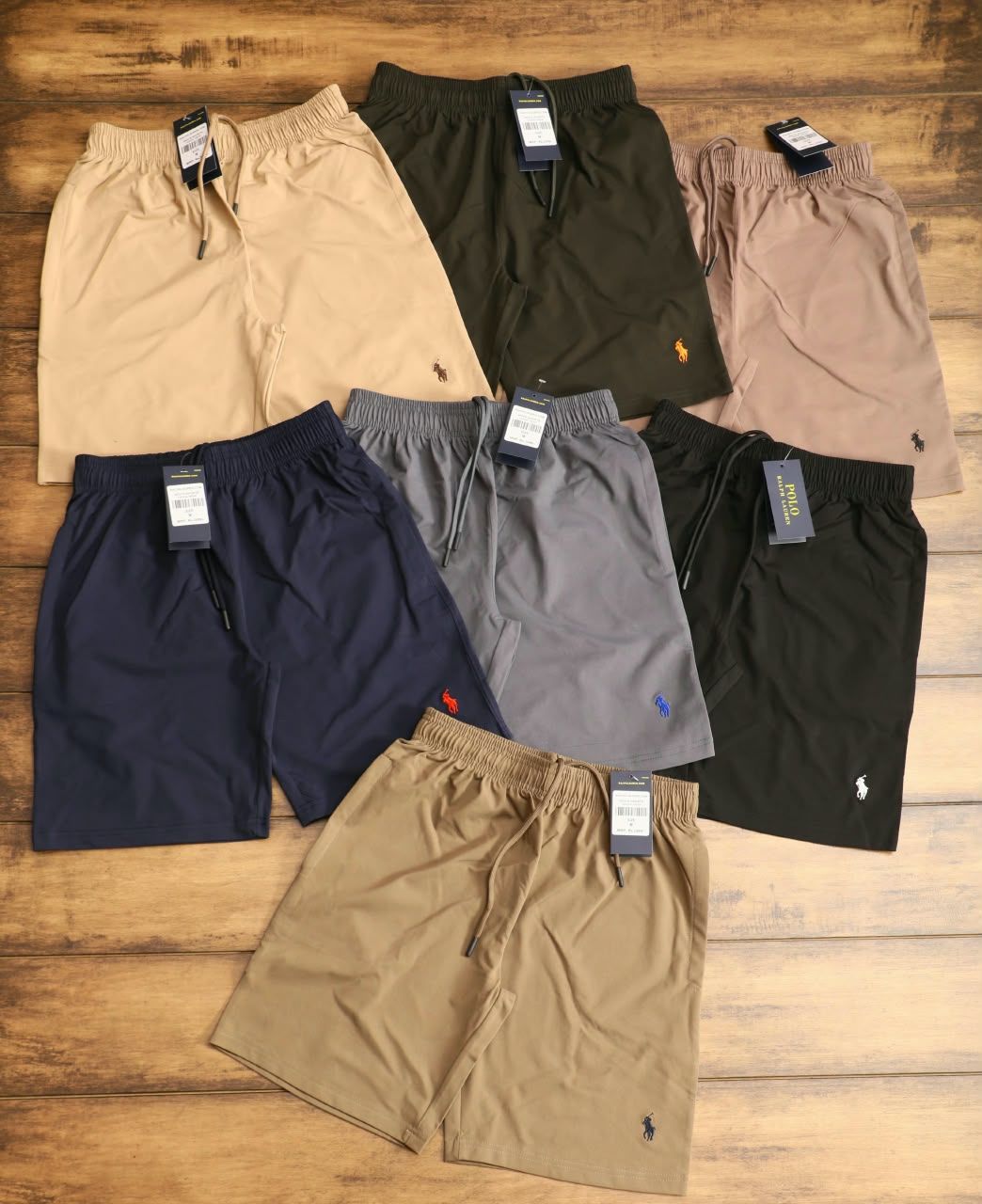 Ralph Lauren Premium Quality Lycra Men's Shorts - 60 Pc