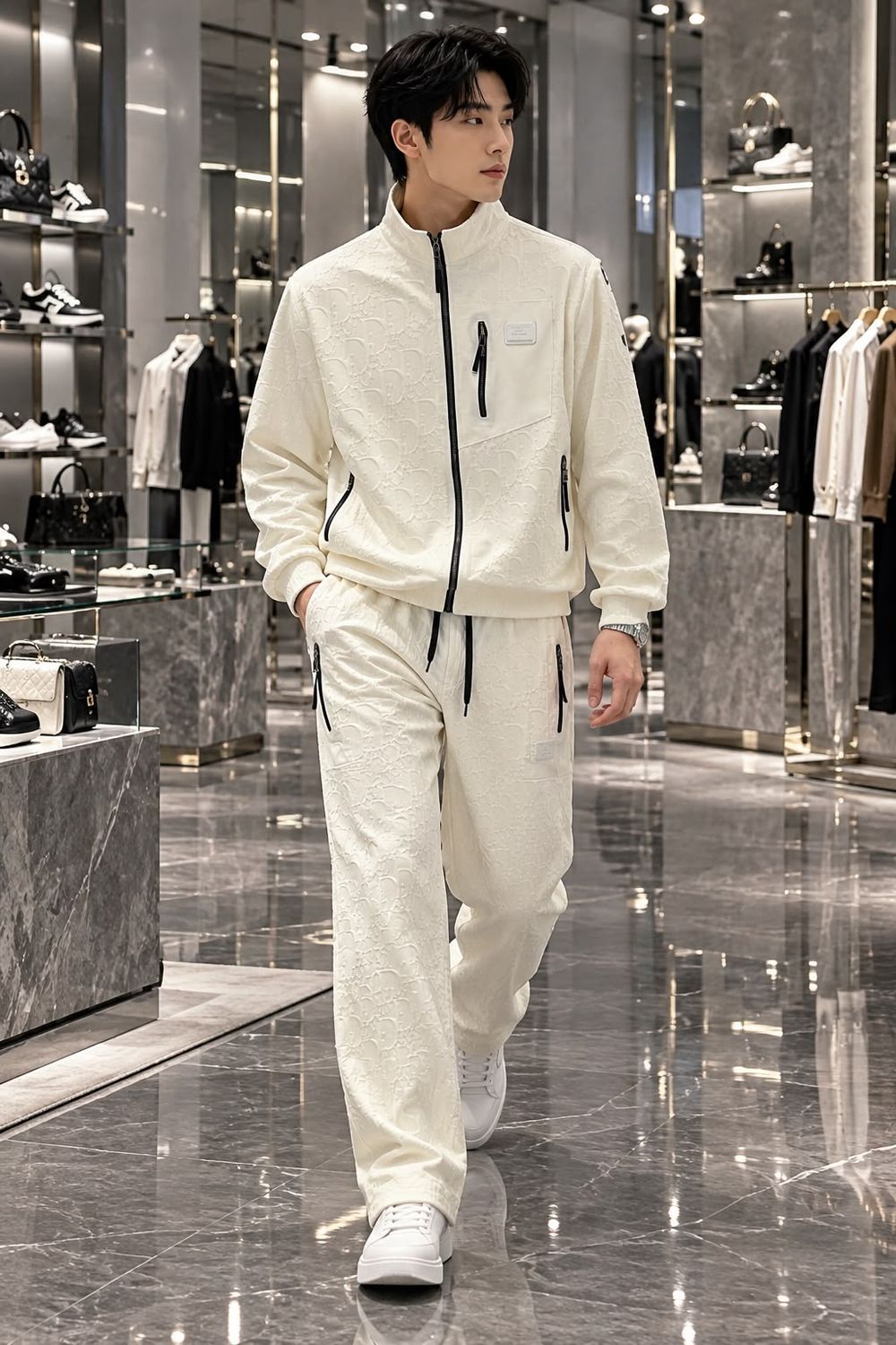 Dior Premium Quality ChinA Fabric Men's Track Suit - 12 Set