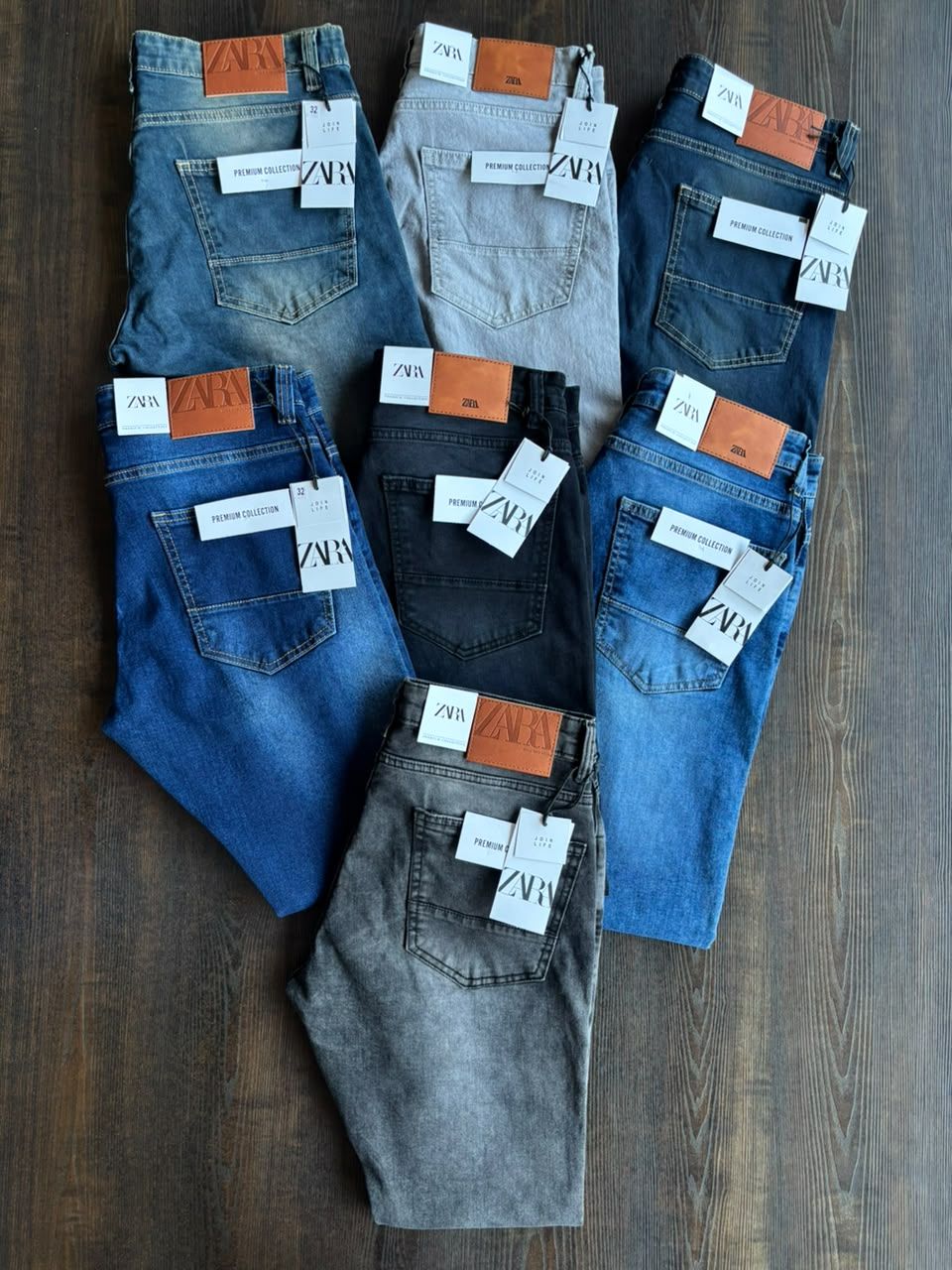 Zara Premium Quality Ankle Fit Men's Denim Jeans - 56 Pc