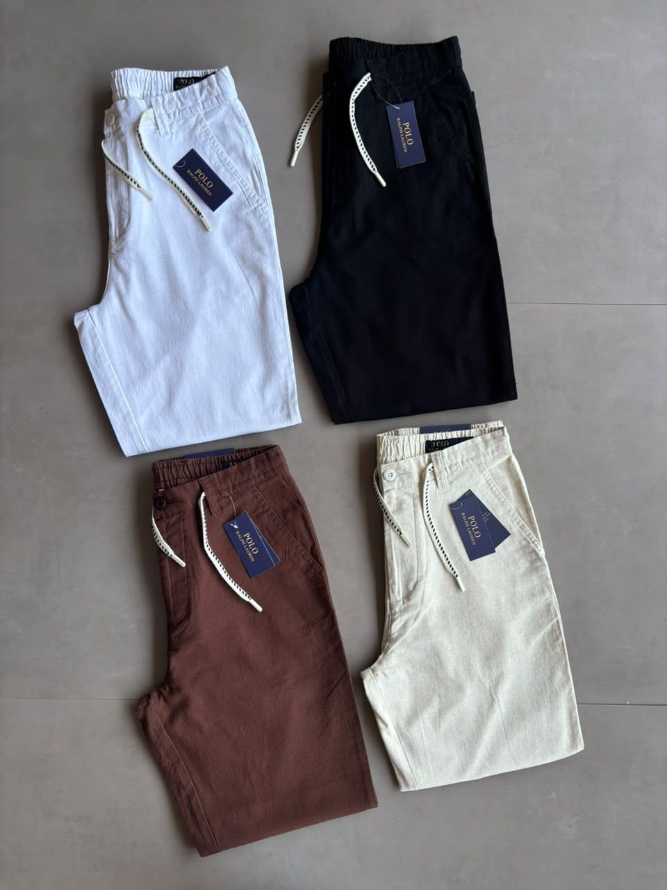 Ralph Lauren Premium Quality Linen Men's Formal Pant - 35 Pc