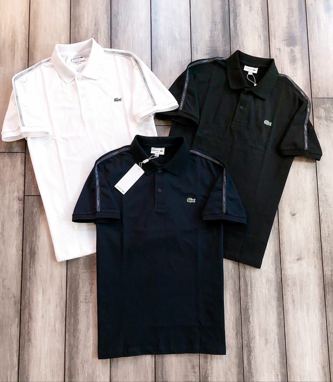Men's Branded Premium Quality Collar Neck Half Sleeve Men's T-Shirt - 46 Pc