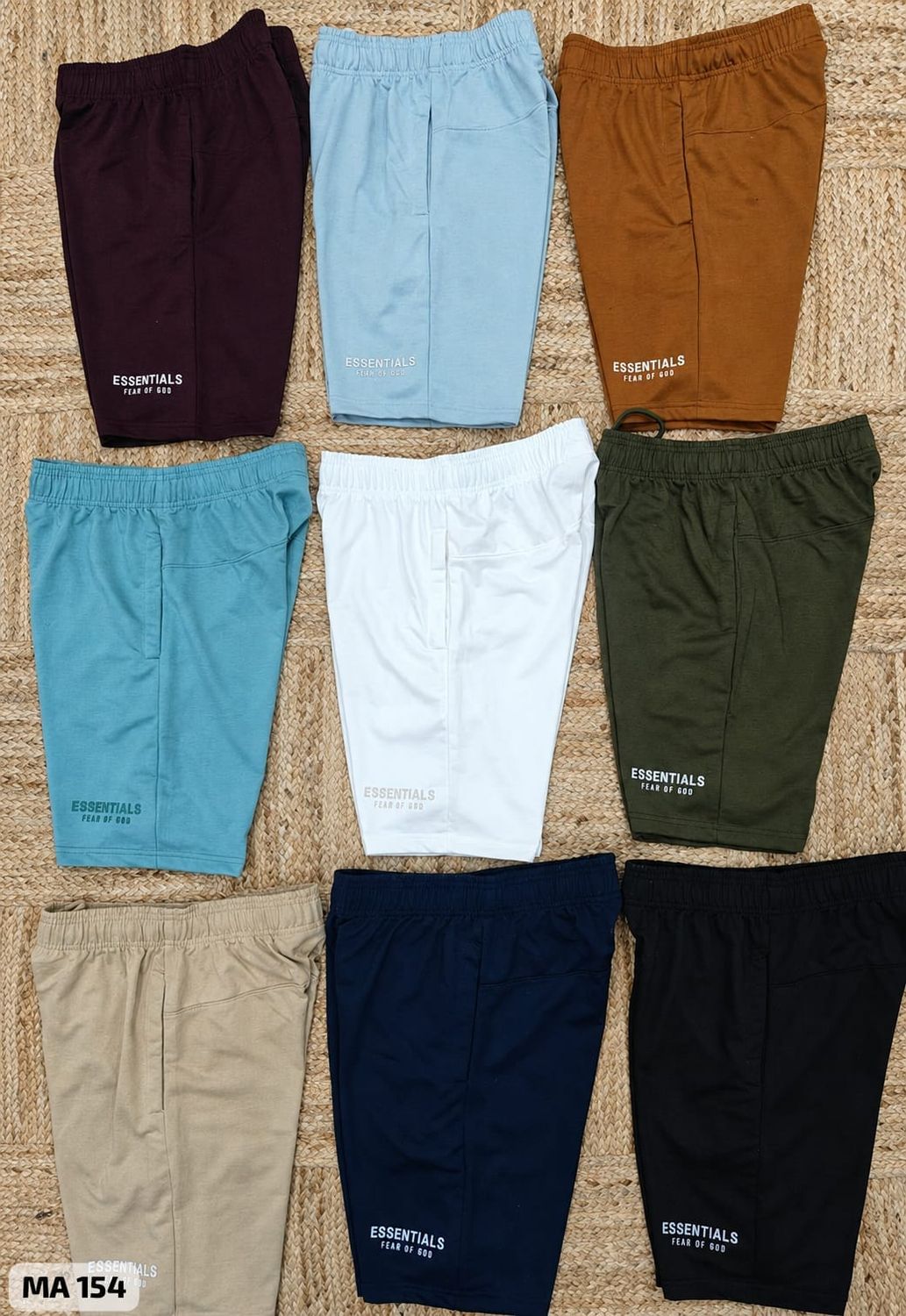 Essential Premium Quality Active Wear Men's Shorts - 80 Pc