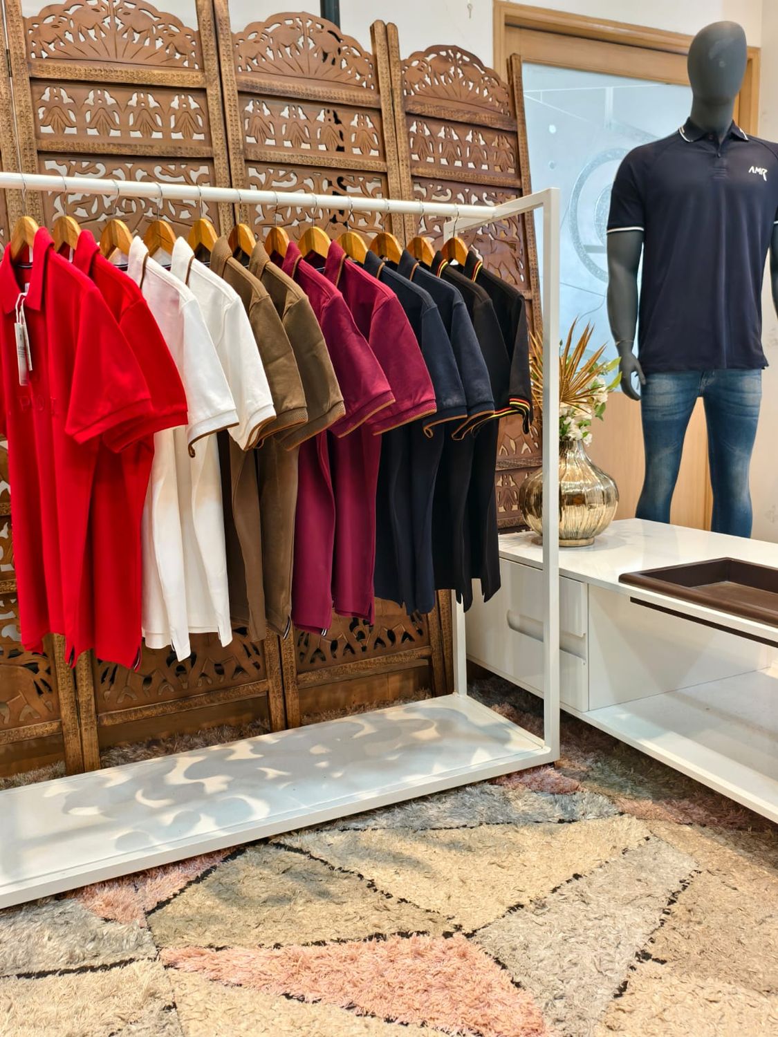 Us Polo Premium Quality Collar Neck Half Sleeve Men's T-Shirt - 52 Pc