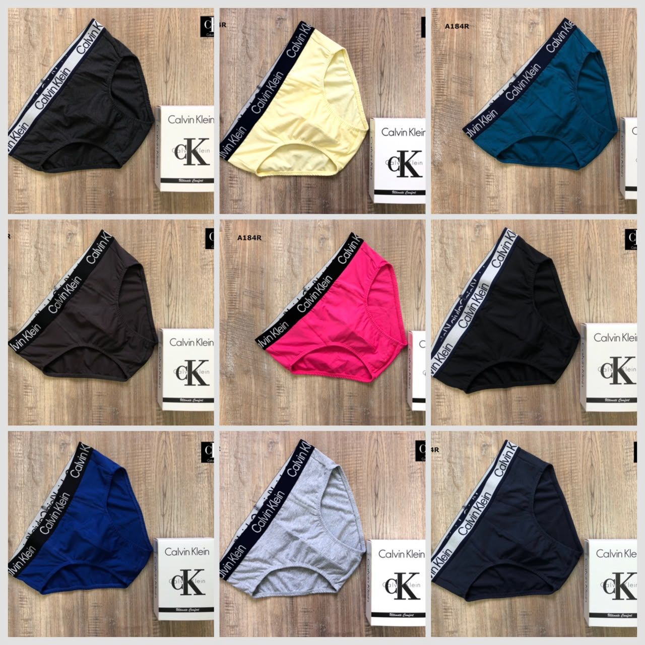 Calvin Klein Premium Quality Cotton Lycra Men's Brief - 36 Pc