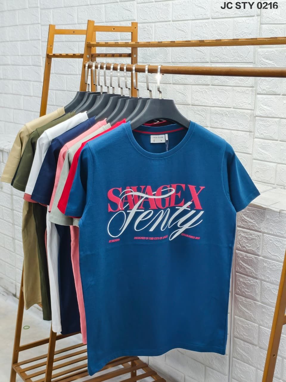 Jack Club Premium Quality Round Neck Half Sleeve Men's T-Shirt - 68 Pc
