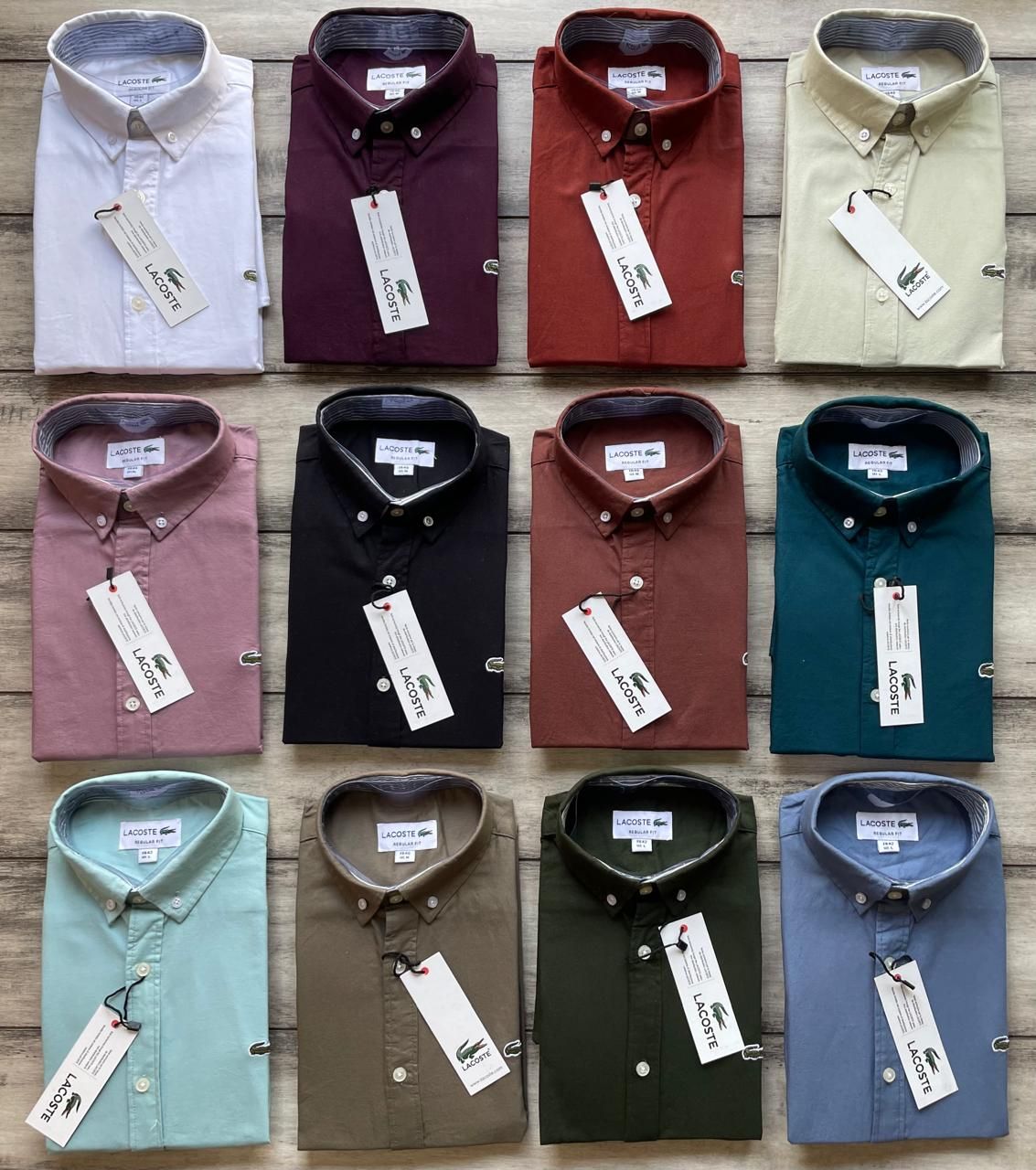 Men's Branded Premium Quality Collar Neck Full Sleeve Men's Shirt - 50 Pc
