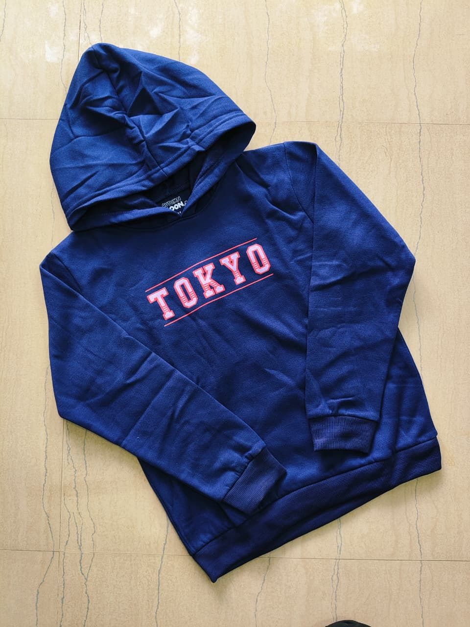 Kids Branded Premium Quality Boys &amp; Girls Hooded Full Sleeve Kids Hoodie Sweatshirt - 50 Pc