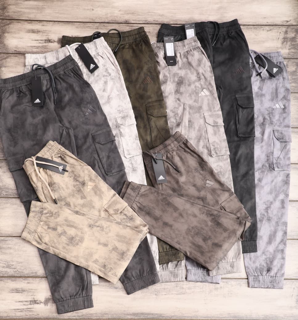 ​Adidas Premium Quality Casual Men's Cargo Joggers - 34 Pc