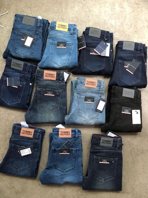 Tommy Hilfiger Premium Quality Boys Kids Denim Jeans -  100 Pc