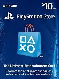 Tarjeta Playstation $10