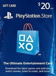 Tarjeta Playstation $20