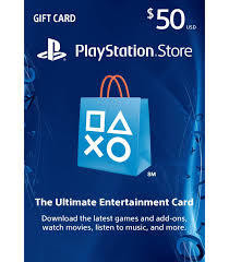 Tarjeta Playstation $50