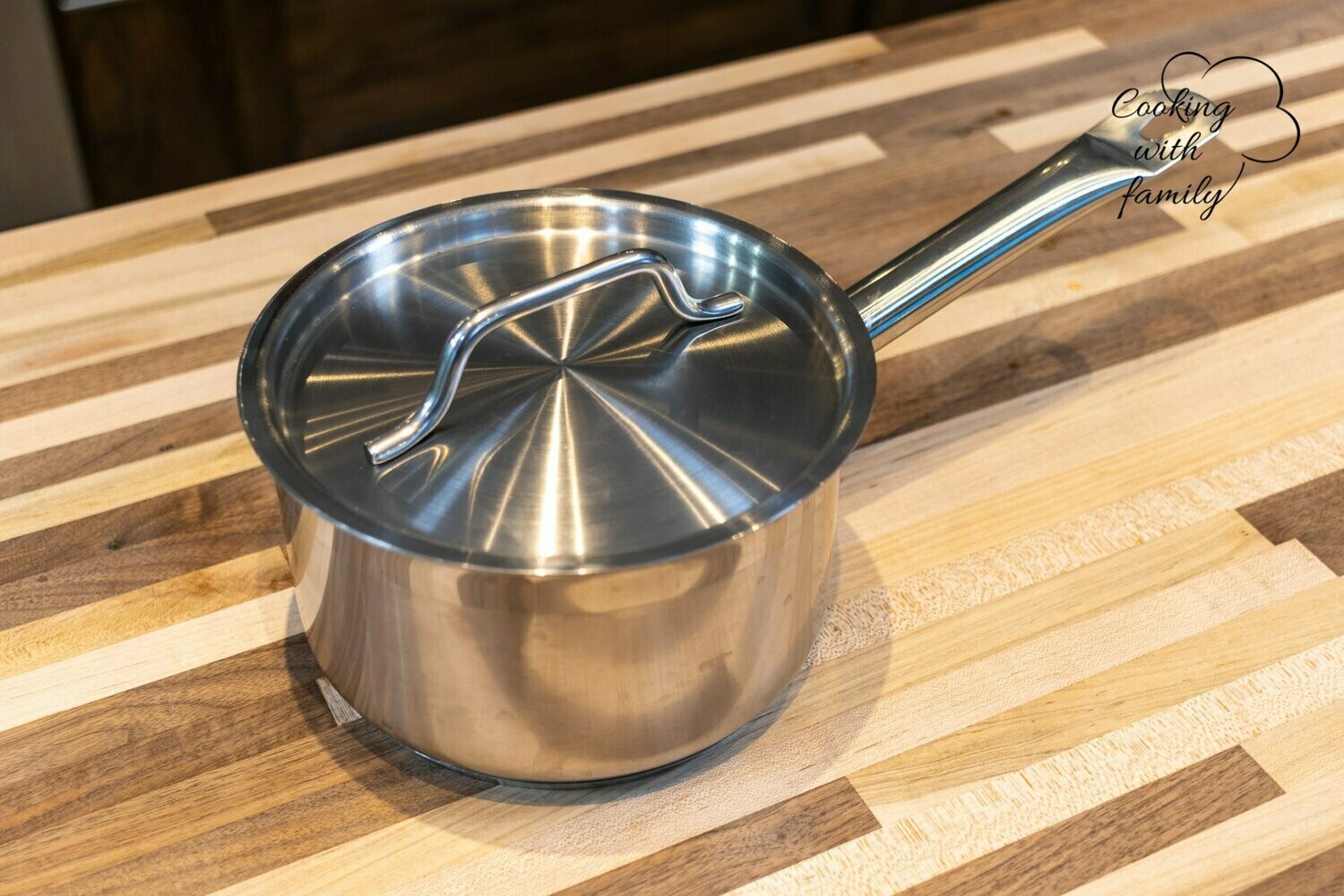 2 QT Professional Sauce Pan - Stainless Steel