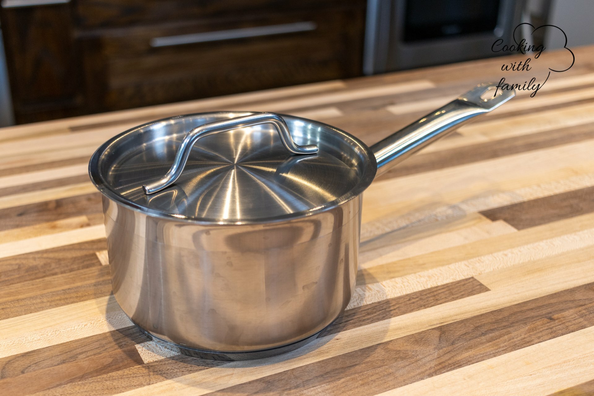 2 QT Professional Sauce Pan - Stainless Steel