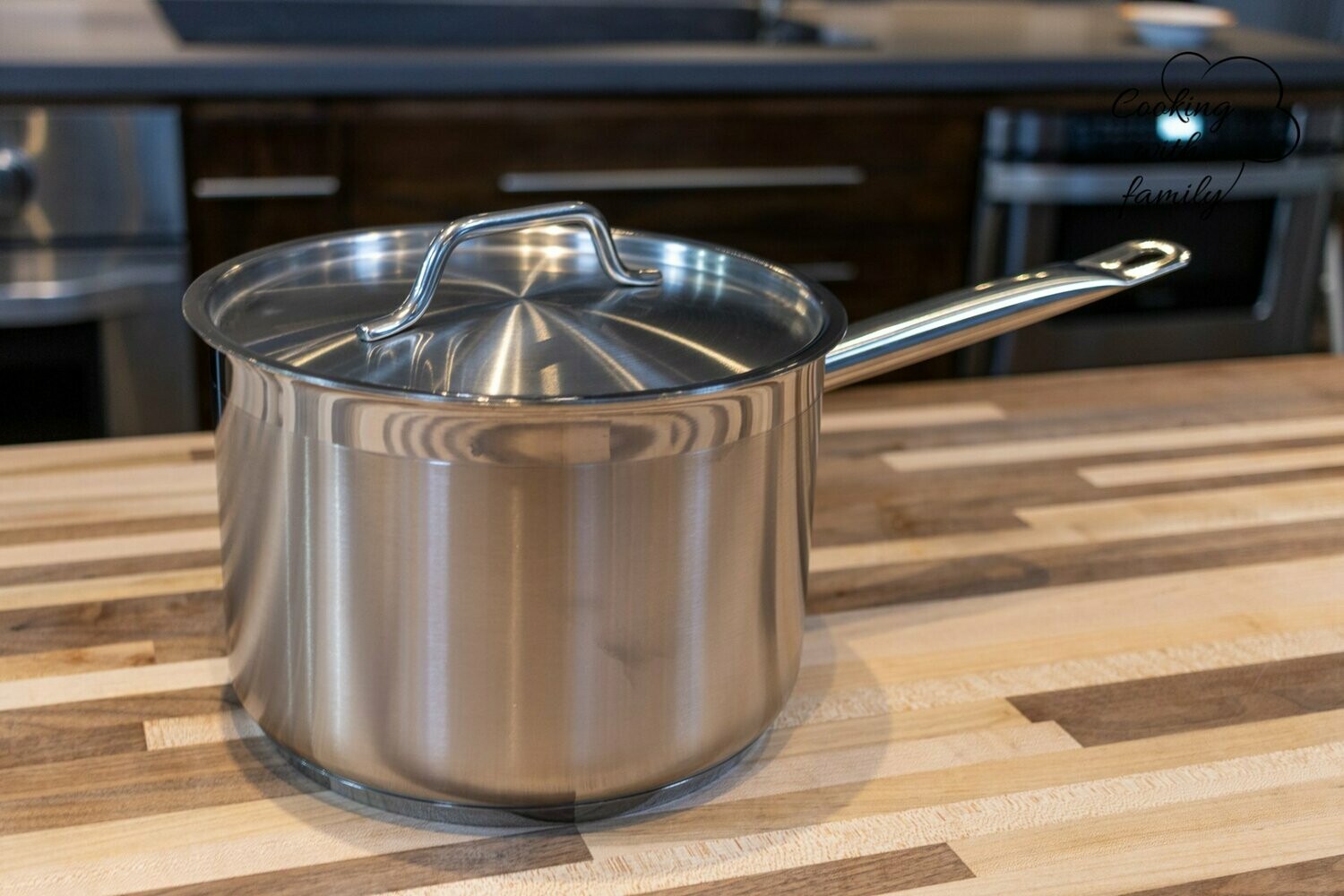 4 QT Professional Sauce Pan - Stainless Steel