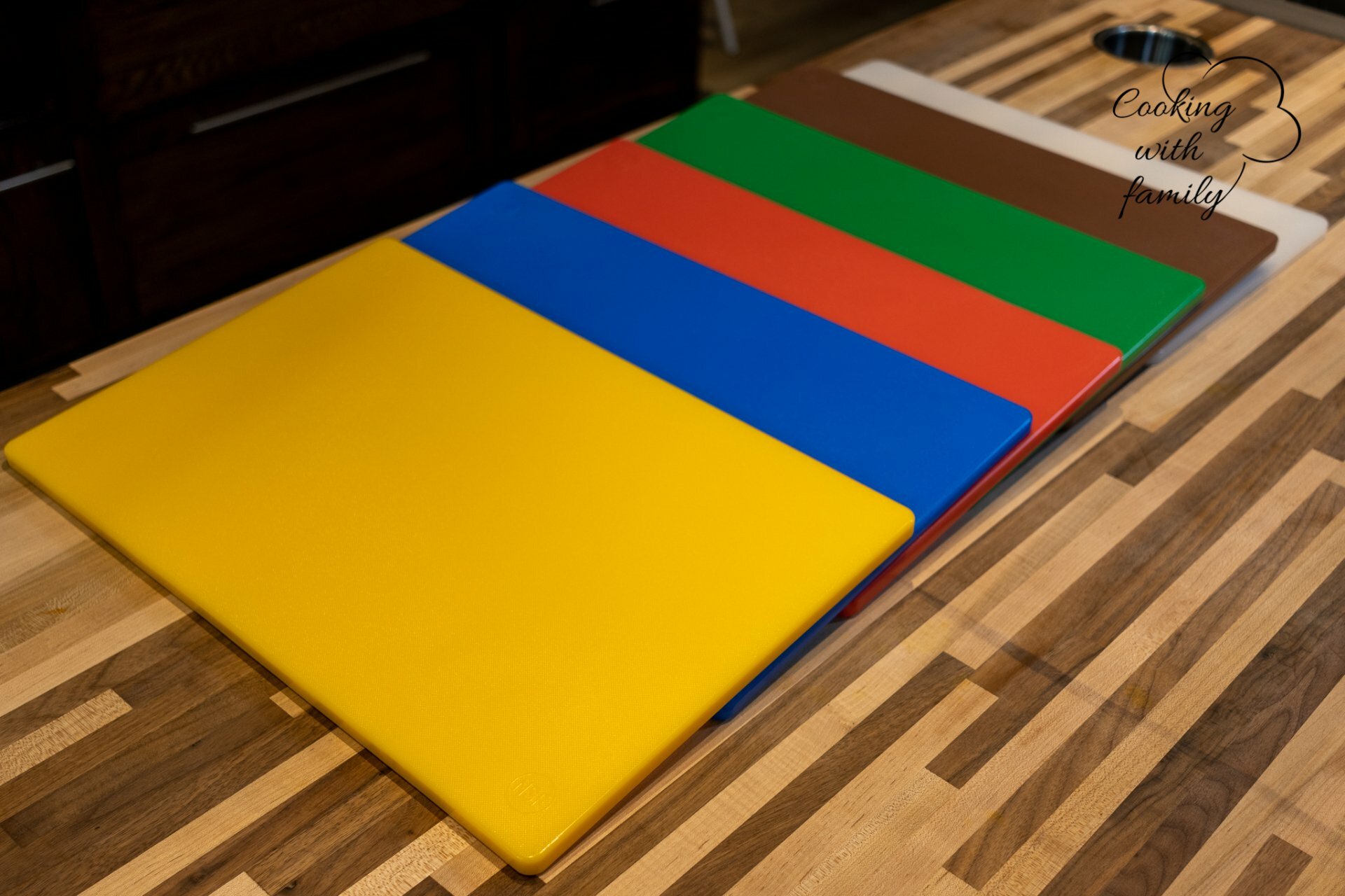 6 PCS Set of Color-Coded Cutting Boards (18