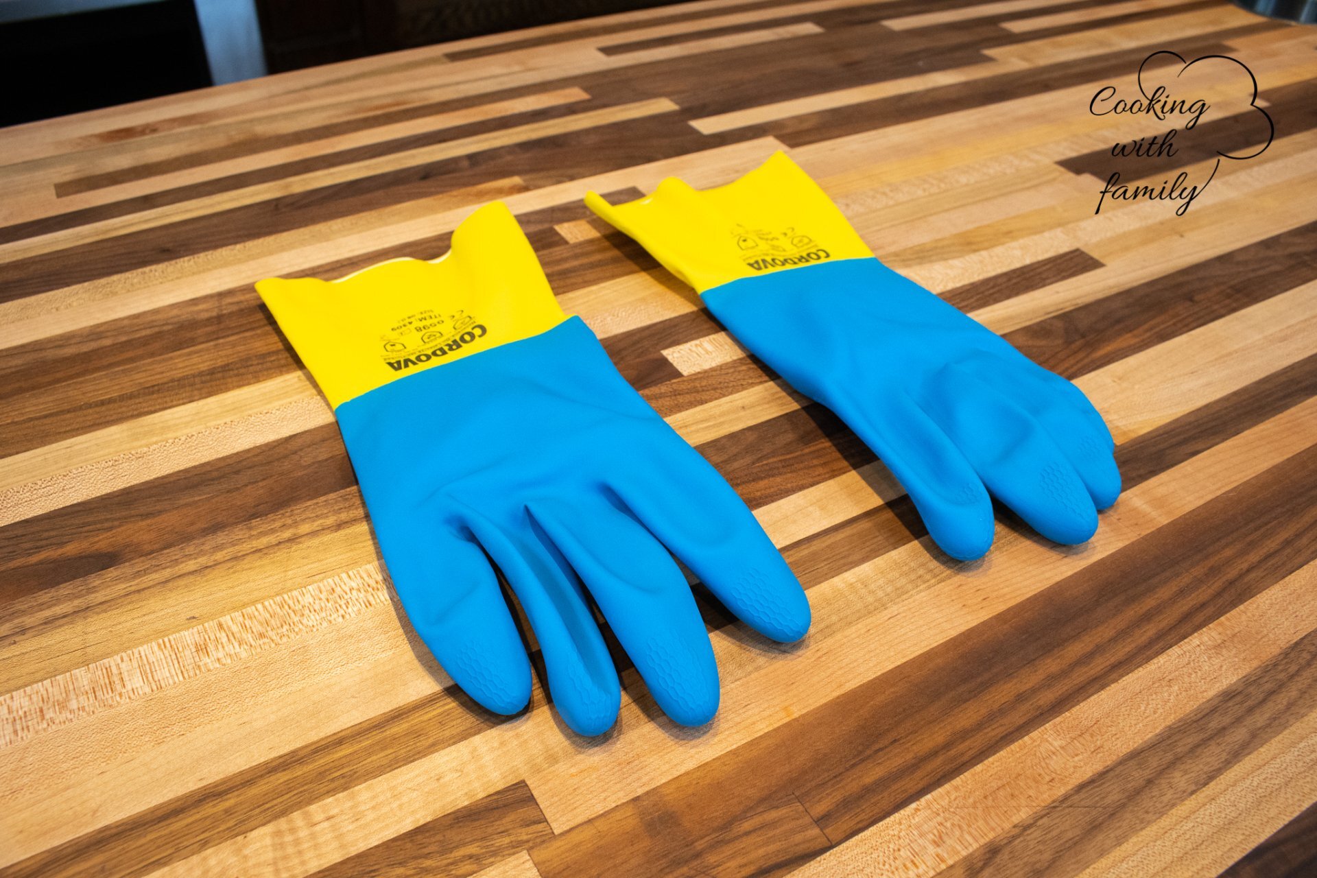 Large Neoprene / Latex Heavy Duty Cleaning Gloves