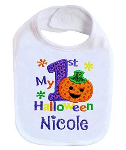 First Halloween Bib Personalized with Name