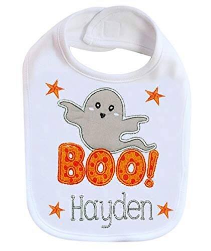 Halloween Boy Bib Personalized with Name