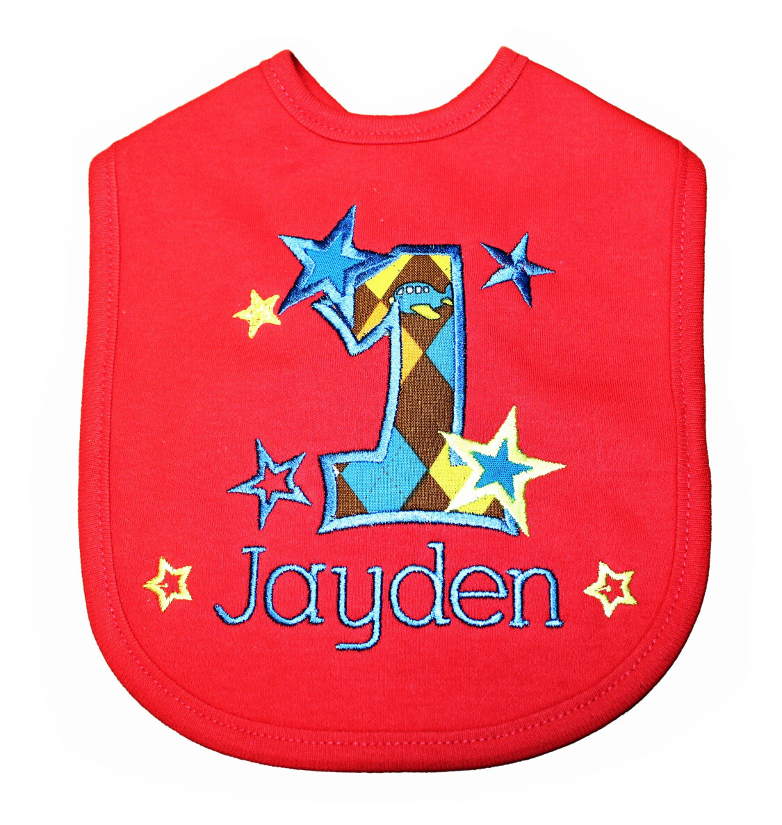 1st Birthday Smash Bib Personalized with Name