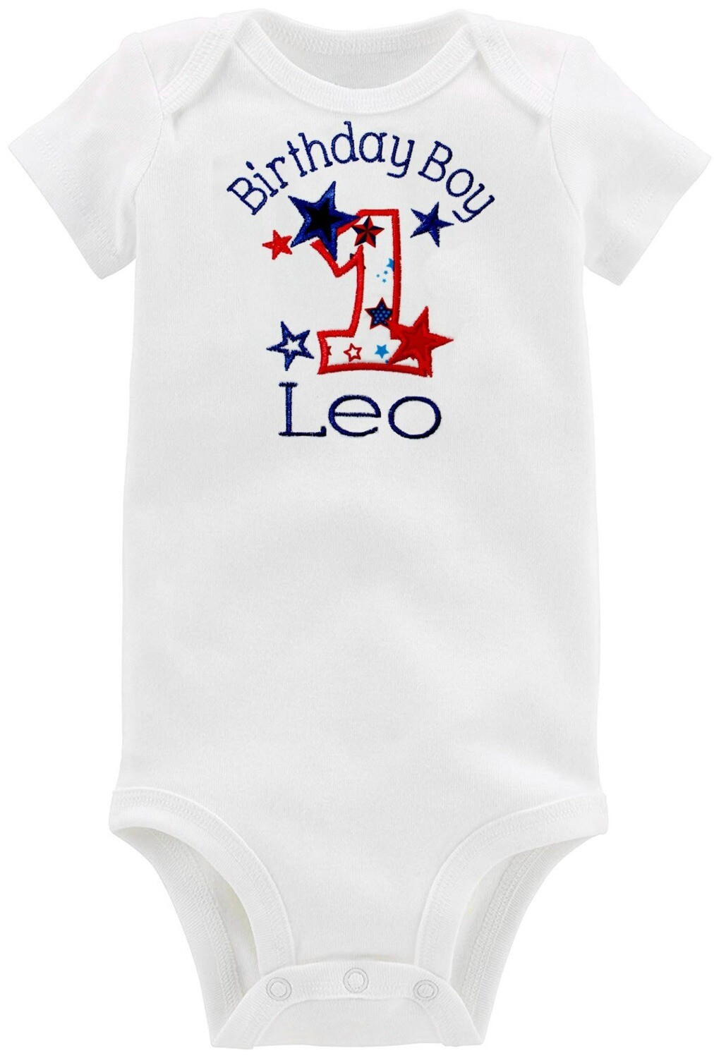 First Birthday Boy Outfit Personalized with Name