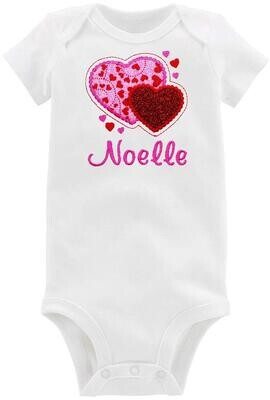 Valentine&#39;s Day Outfit Personalized with Name
