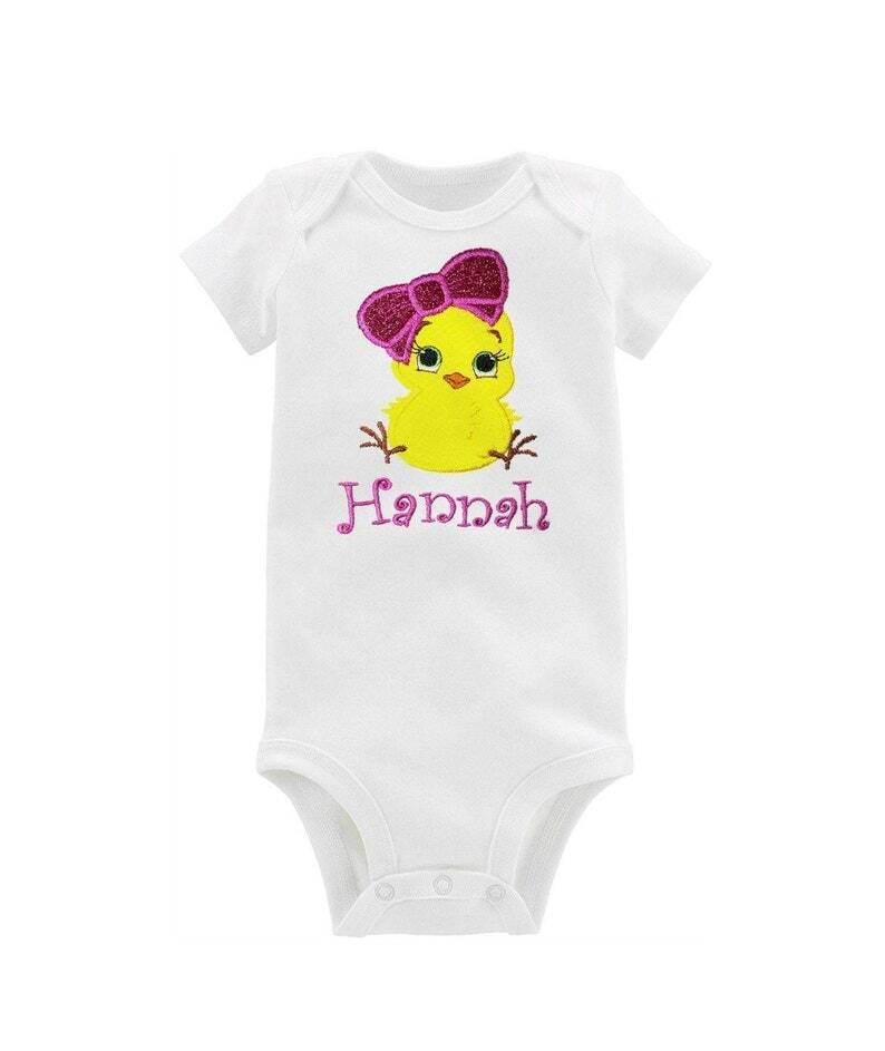 Easter Girl Outfit Personalized with Name