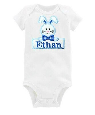 Easter Bunny Boy Outfit Personalized with Name