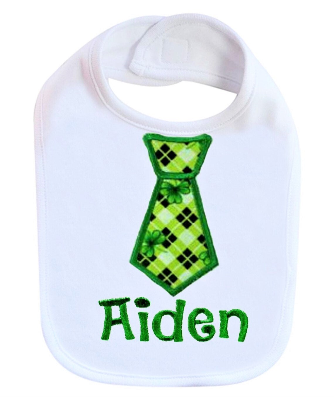 St. Patrick&#39;s Irish Bib Personalized with Name