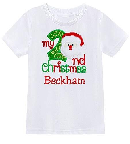 2nd Christmas T-Shirt Unisex Personalized with Name