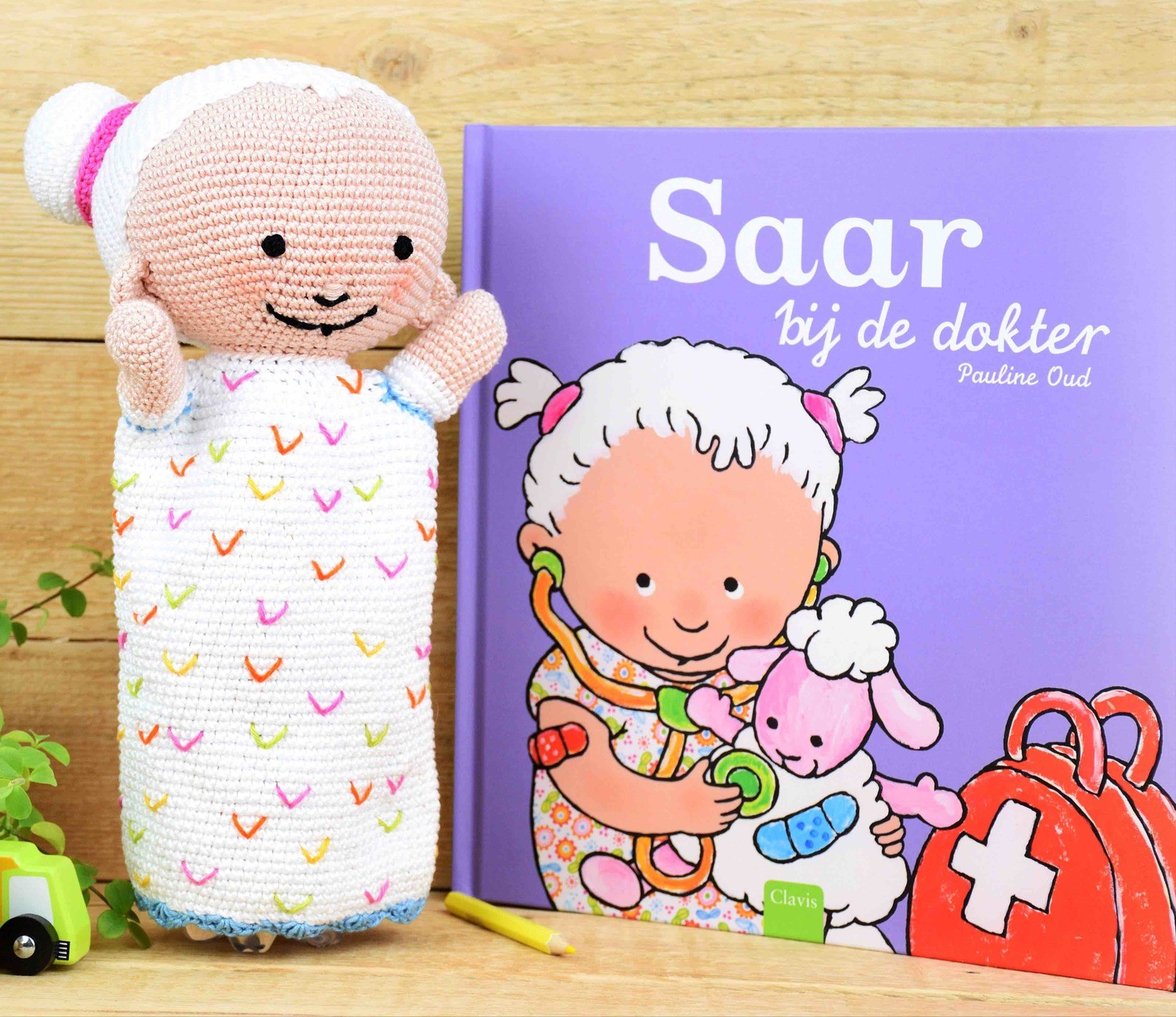 Haak-patroon handpop Saar