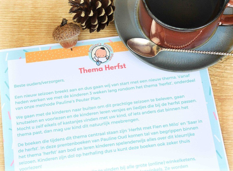 Brief voor Thuis Thema Herfst