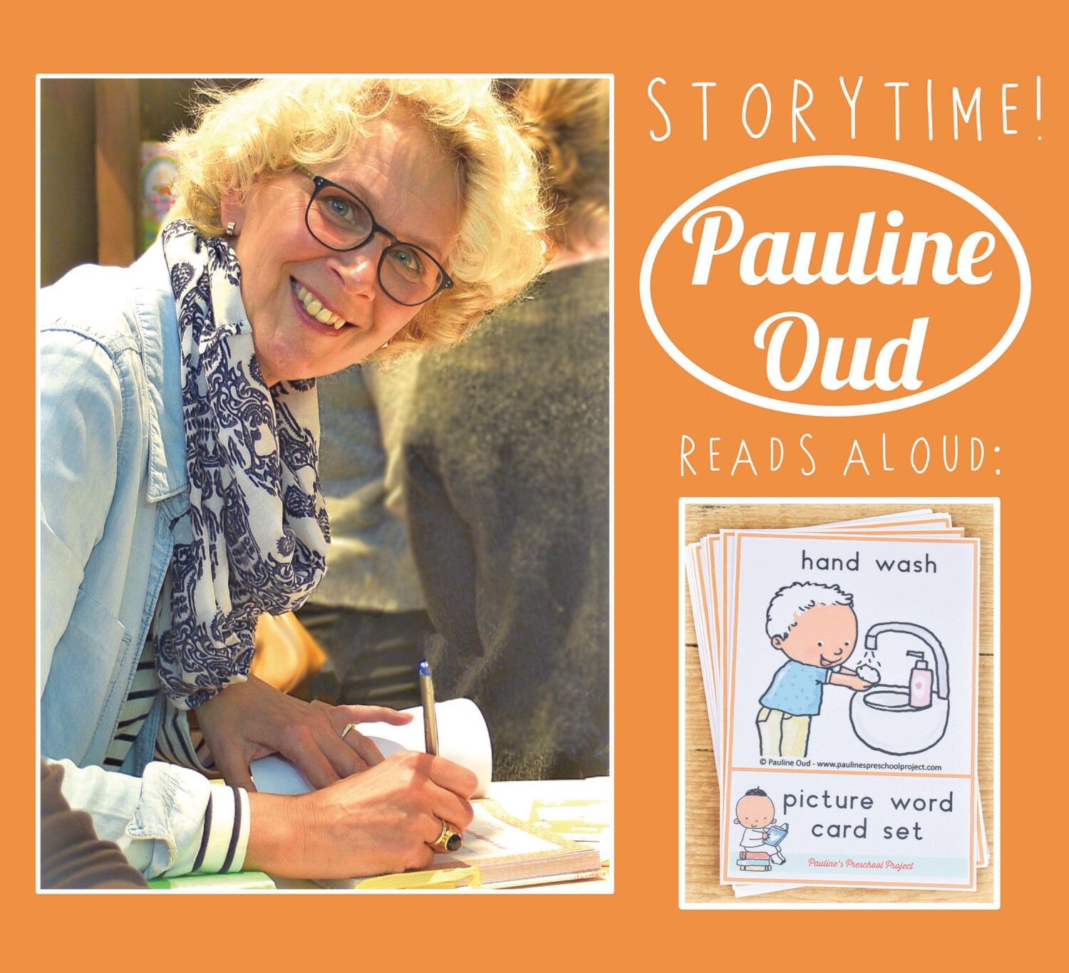 Pauline Oud Reads Aloud: Let's Wash Hands