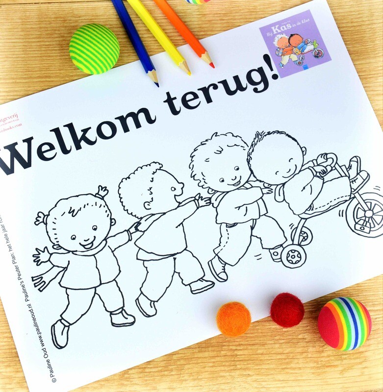 Welkom Terug Kleurplaat