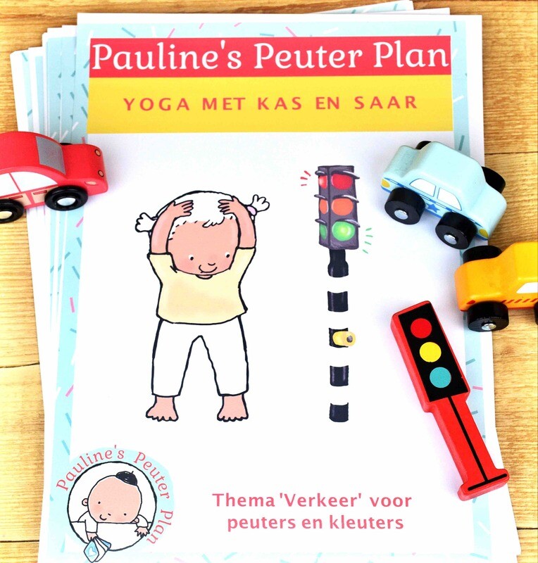 Lespakket Yoga met Kas en Saar Thema Verkeer