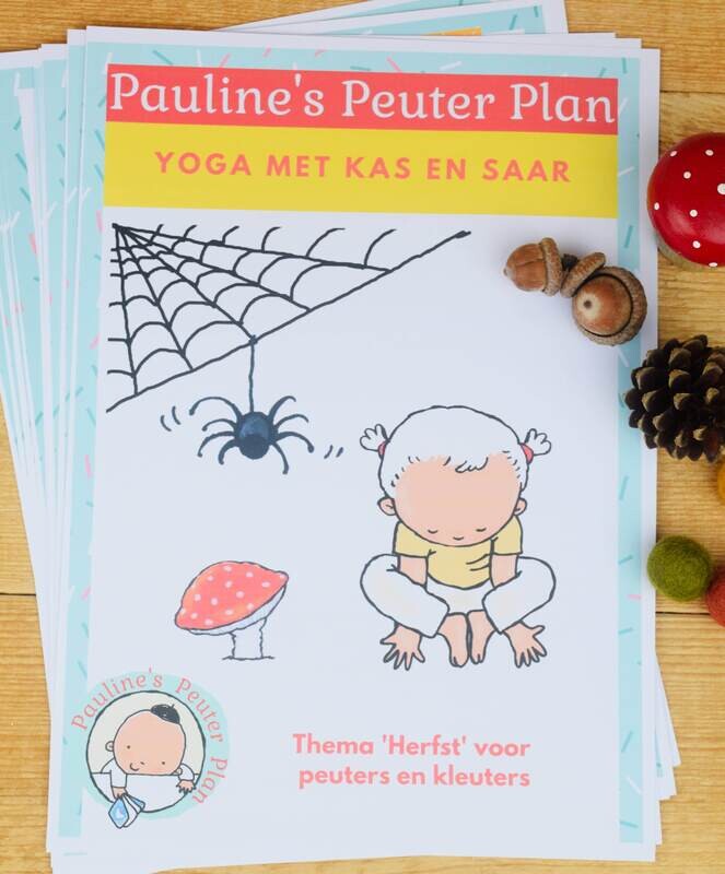 Lespakket Yoga met Kas en Saar Thema Herfst
