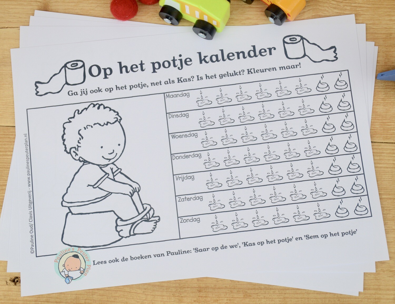 Op het potje &amp; Op de wc kalenders