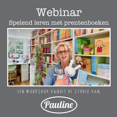 Webinar Spelend leren met de boeken van Pauline
