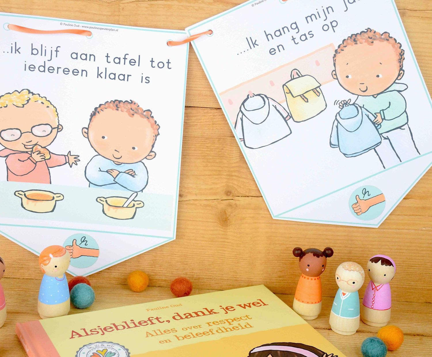 Vlaggenlijn: Burgerschap in de groep thema beleefdheid en respect