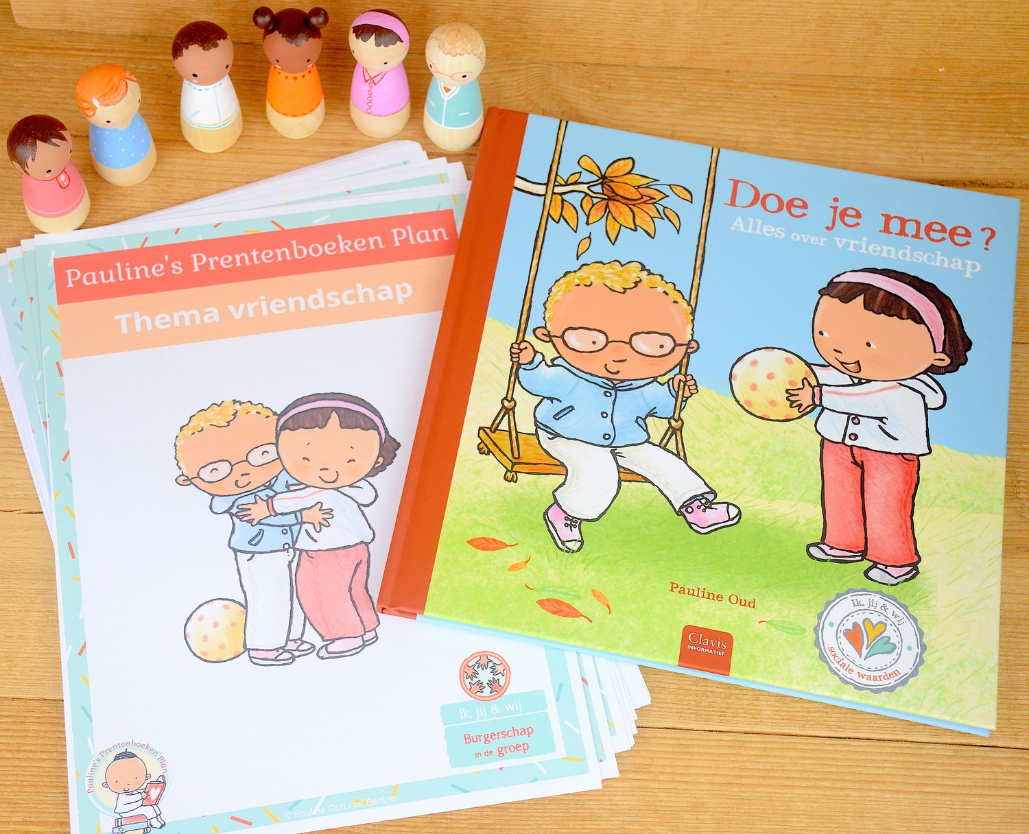 Lespakket Burgerschap in de groep Thema Vriendschap