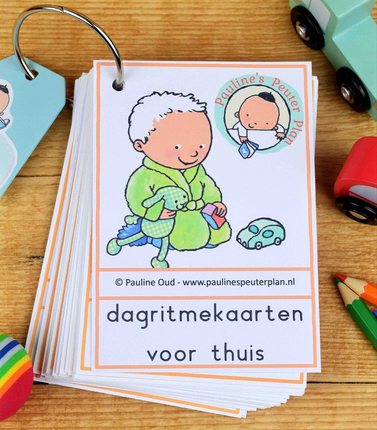 Dagritme-kaarten voor Thuis