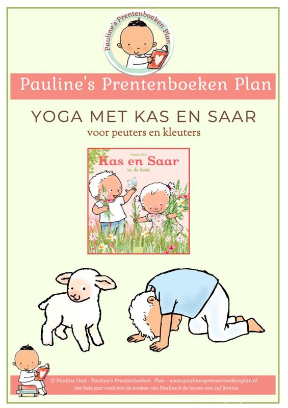 Lespakket Yoga met Kas en Saar Thema Lente