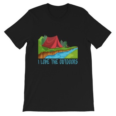 Outdoors Short-Sleeve Mens T-Shirt