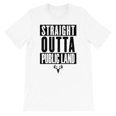Straight Outta Public Land Short-Sleeve Unisex T-Shirt