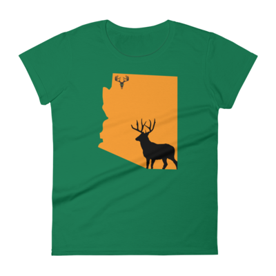 AZ State Mule Deer Women's short sleeve t-shirt