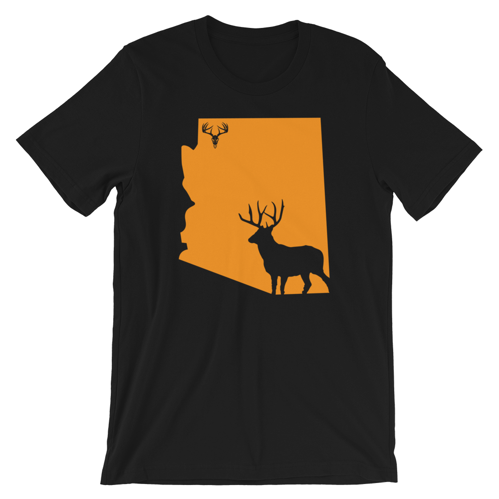 AZ State Mule Deer Short-Sleeve Unisex T-Shirt