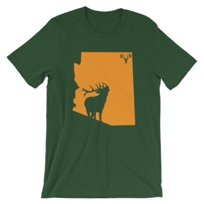 AZ State Elk Short-Sleeve Unisex T-Shirt