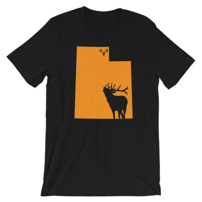 Utah State Elk Short-Sleeve Unisex T-Shirt