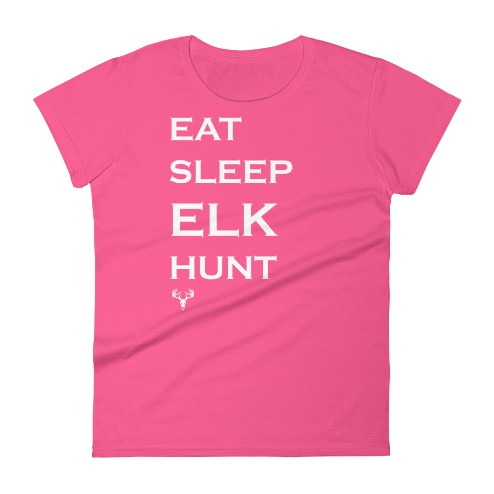 Eat Sleep Elk Hunt Women's short sleeve t-shirt